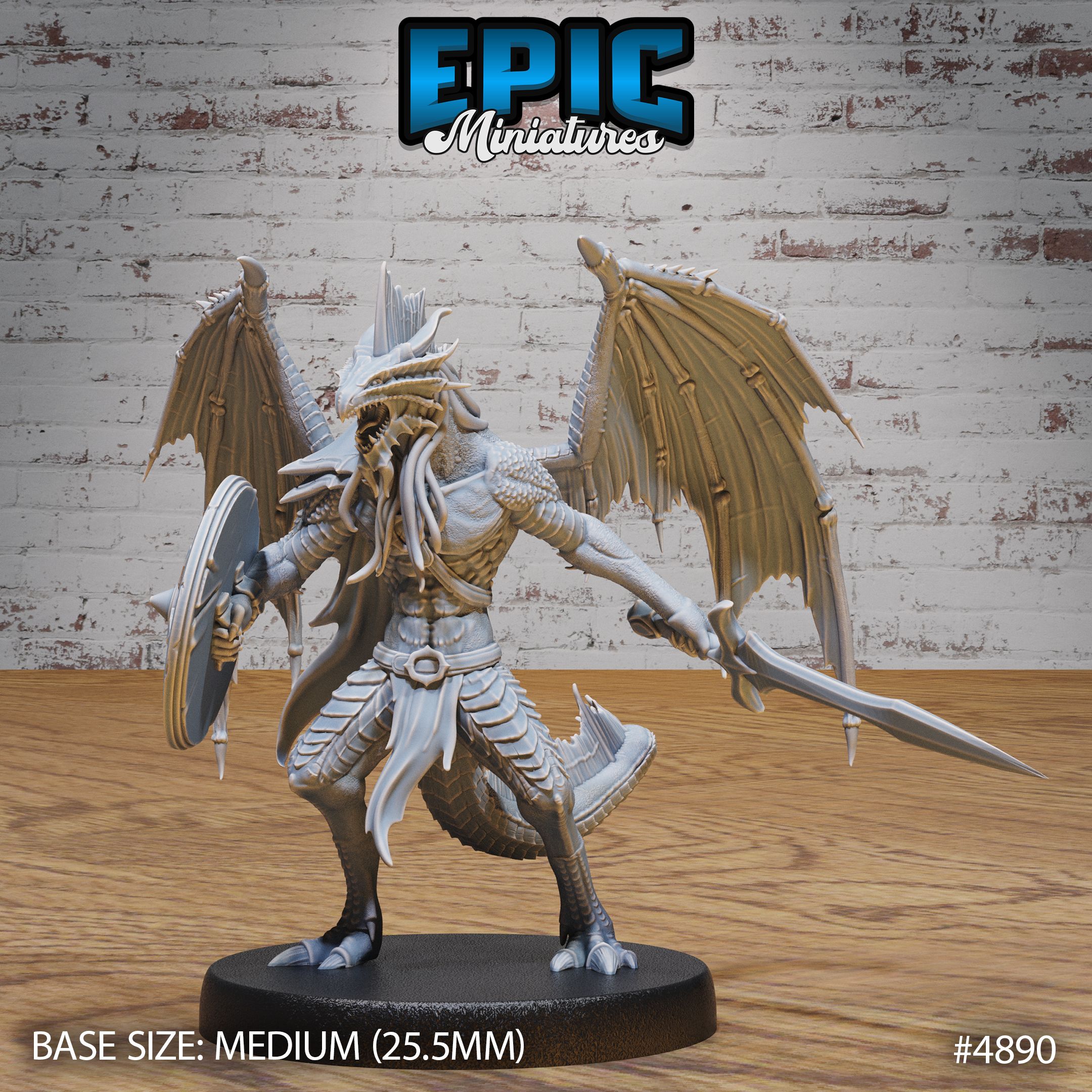 Draconic Demon Bronze / Winged Fire Lord / Dragonborn Beast / Hell Spawn / Fyling Evil Warrior / Reptile Monster / Drake Creature Fighter / Devil Leader / Dragon Army Encounter